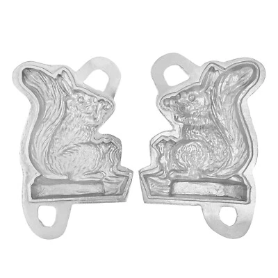 ALUMINUM MOLD “SQUIRREL WITH NUTS” FOR BAKING A FESTIVE WHOLE CAKE 27X17X9 CM - Image 1 of 4