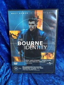 The Bourne Identity Region 4 DVD Free Postage - Picture 1 of 3