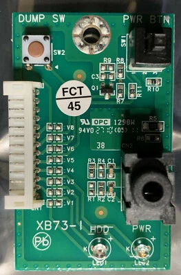 IBM 4800 POS SWITCH/LED CARD W/JACK PN 42M5849  - Image 1 of 4