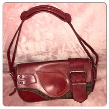 Authentic Fendi Vintage1990’s Logo Bucklet Zucca Leather Shoulder Bag