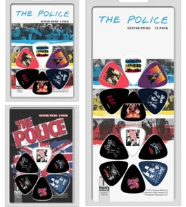 Perri's THE POLICE Pick / Plectrum Pack - Choice of 6 Designs or 12 Designs - Picture 1 of 1