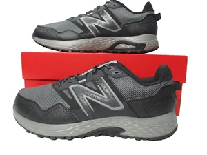 New Balance 410 v8 Trail Running Shoes Mens Sz 9.5 4E Wide Black/Gray - Picture 1 of 8