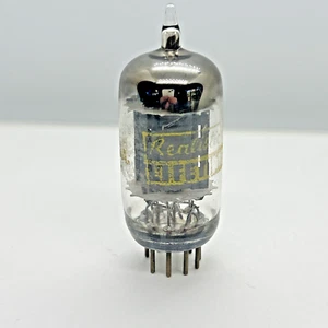 Realistische 12AU7 ECC82 Vakuumröhre Hickok getestet lange graue Platte Gold Pin? - Bild 1 von 7