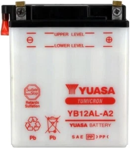 YB12AL-A2 BATTERIA YUASA APRILIA PEGASO 650 1998 1999 2000 2001 2002 2003 2004 - Imagen 1 de 1