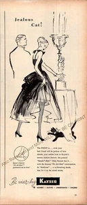 Kayser Fit All Heels Stockings Print Ad Ephemera Wall Art Decor Vintage - Imagen 1 de 1