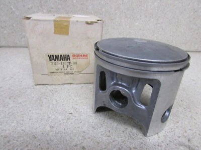 NOS 1980 80 YAMAHA YZ465 YZ 465 OEM PISTON & RINGS .75 mm O/S 3R5-11637-00-00 - Image 1 of 2