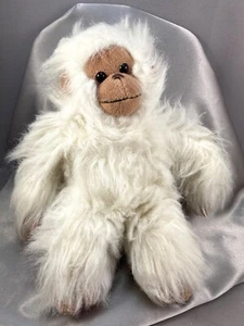 Yeti Affe Gorilla Ty Jake weiß flauschig Plüschtier Kuscheltier weich Vintage - Bild 1 von 7