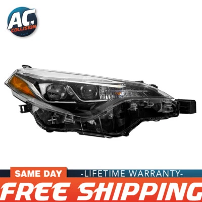 TYC Headlight Right Passenger Side for 17 18 19 Toyota Corolla SE/XLE/XSE - Image 1 of 4