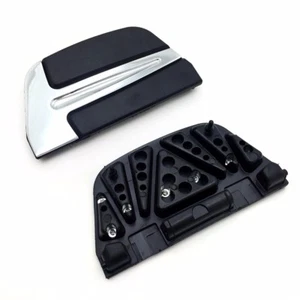 Pie de pasajero Slipstream cromado para Harley Street Bob FXDB/Road Glide FLTR - Imagen 1 de 6