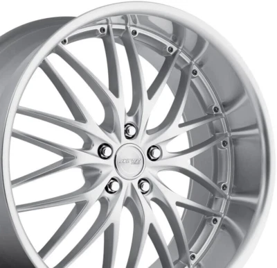 RUEDAS LABIALES MÁQUINA HYPER SILVER 18" MRR GT1 PARA LEXUS RC300 RC350 RC300F RC350F Foto 1 de 4