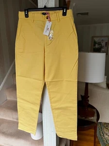 Vineyard Vines Mid-Rise Vintage Chino - Sun Ray Size 8 NWT - Picture 1 of 5