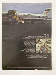 Anuncio de revista vintage, McDONNELL DOUGLAS C-9A + AVIÓN ESPARTANO. 1981. - Imagen 1 de 3