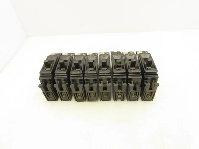 Federal Pacific NE111020 Circuit Breaker 20A Single Pole 120V Lot of 8 - Image 1 of 4