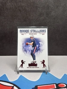 2024 Contenders Rookie Stallions RED New England Patriots Drake Maye RC #4 - Bild 1 von 2