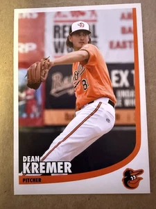 Dean Kremer Baltimore Orioles Team Issued Postcard Sized Photo - Picture 1 of 2