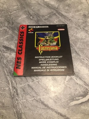 Castlevania  manual only for sale - Image 1 of 2