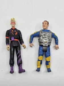 Real Ghostbusters De Colección 1986 Power Pack Heroes EGON SPENGLER + Screaming Ray - Imagen 1 de 6