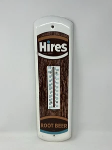 Vintage Hires Root Beer Thermometer Soda Advertising Metal Sign Barker-70 2300 - Picture 1 of 19