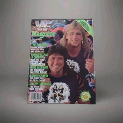 Revista WWF agosto 1989 The Rockers  Foto 1 de 3