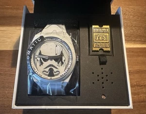 Fossil Limited Edition Star Wars Stormtrooper Automatic Wrist Watch #0000/1483 - Picture 1 of 8