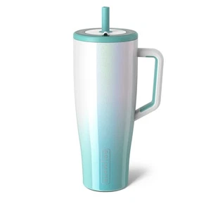 BrüMate 🌊 Brillo Aqua Ombré VIP Exclusive Era 40 oz. Vaso BruMate NUEVO - Imagen 1 de 1