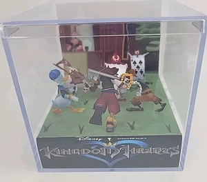 Kingdom Hearts 1 3D Cube Handmade Diorama Playstation PS2 Video Game Shadowbox - Picture 1 of 5