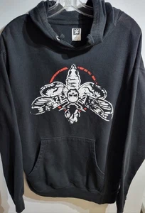 Sudadera con Capucha Bray Wyatt Moth WWE Negra Talla L - Imagen 1 de 2