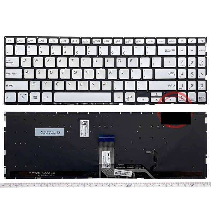 Original 5CB0Z26770 Lenovo Thinkpad Keyboard US English 5-15IMH05H 5-15IMH05