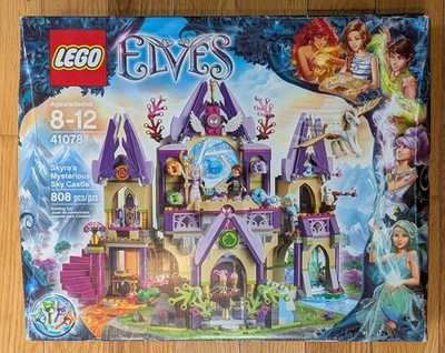 Lego Elves 41078  Skyra's Mysterious Sky Castle Retired-Sealed New Unopened - Image 1 of 4