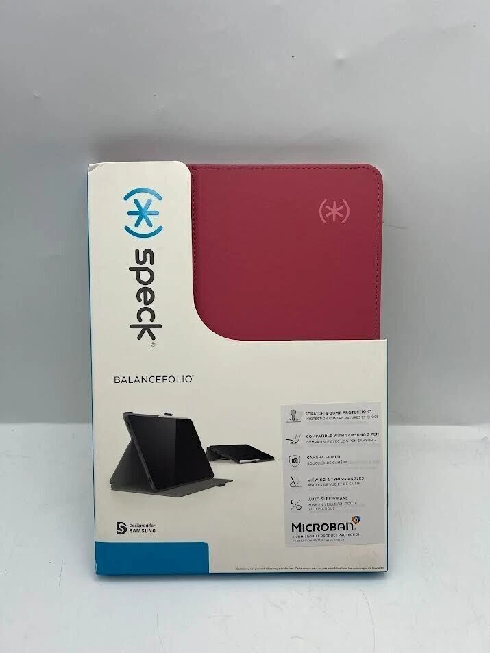 Funda Speck Balance Folio para Samsung Galaxy Tab S7 5G Rosa Real Borgoña Exuberante Foto 1 de 1