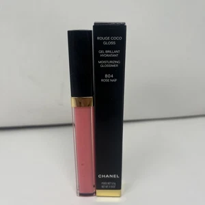 Chanel Rouge Coco Gloss Glossimer idratante ~ 804 Rose Naif ~ 5,5 g/nuovo con scatola - Foto 1 di 3