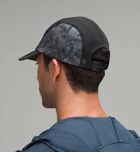 LULULEMON Multi-Panel Run Hat Black/Gray Reflective Unisex NEW w/Tags $48 - Picture 1 of 12