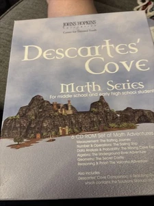 Descartes Cove Math Series Johns Hopkins Center for Talented Youth 6 CD w Guide - Picture 1 of 7