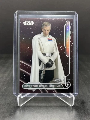 2024 Topps Chrome Star Wars Director Orson Krennic Galactic Empire #GE-3 - Image 1 of 2