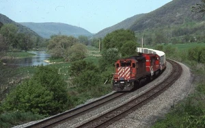 CP? Eisenbahn Zug Lok ADRIAN NY Original 1994 Foto Dia - Bild 1 von 1