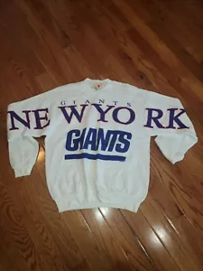 Maglione New York Giants 1982 NFL Spirit Cliff Engle Vintage USA taglia unica - Foto 1 di 20