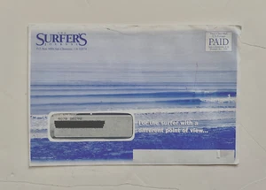 Vintage 1998 The Surfer's Journal Promo Mailer Subscription Card Envelope Sealed - Imagen 1 de 4