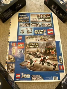 Lego Star Wars 4502 X-Wing Fighter Blue Box Test Print Box Proof Sheet! - Bild 1 von 10