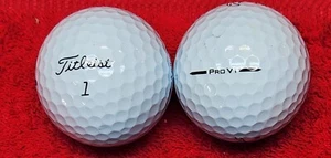 30 Titleist Pro V1 2025 ohne Marken, ohne Logos 5A+ Qualität BITTE BESCHREIBUNG LESEN - Bild 1 von 1