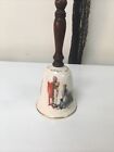 Vintage 1980 Norman Rockwell "Chilly Reception" Bell. Gorham Collectibles.