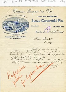 Dept 83 - Toulon Quartier du Champ de Mars - Comptoir Faiencier du Var from 1928 - Picture 1 of 1