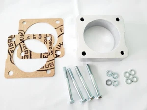 Throttle Body spacer For Volvo C30 S40 S60 V50 V70 2.4L 2.5L 2004-2011 - Picture 1 of 6