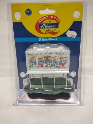 NIB Athearn RTR HO Scale Billboard Greetings From Delaware - Image 1 of 4