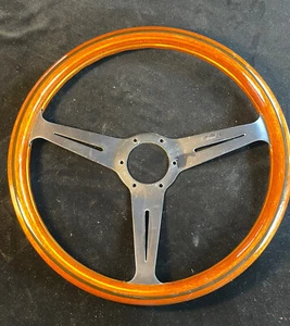 Beautiful Italian Nardi 365mm / 14.5" Wood Steering Wheel - Picture 1 of 17