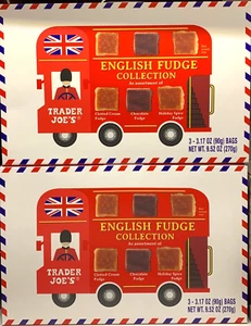 2 Packs Trader Joe's English Fudge Collection 9.52 OZ (270g) - Picture 1 of 3