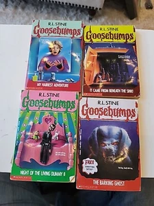 Goosebumps 26,30-32 Hairiest Adventure Beneath Sink Living Dummy Barking Ghost - Picture 1 of 12