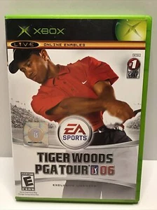Tiger Woods PGA Tour 06 (Microsoft Xbox, 2005) Complete, Manual FREE SHIPPING - Bild 1 von 3