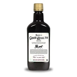 Yoders Good Health Recipe Organic Apple Cider Vinegar Immune Booster 25 Fl Oz - Picture 1 of 8