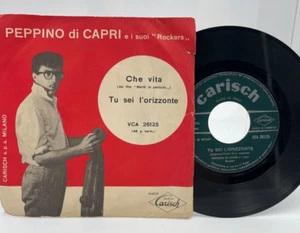 Vinile 45 giri Che vita / Tu sei L'orizzonte  di Peppino Di Capri - Picture 1 of 1