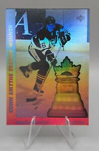 1991-92 Upper Deck #AW9 Mario Lemieux Hologram Conn Smythe Winner HOF Penguins